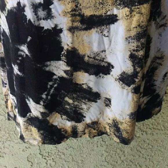 Rock & Republic cutout top short sleeve top blouse - Picture 3 of 7